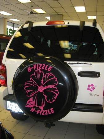 Think really cute decorative car magnets from Fun Car Tattoos!